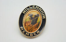 NRA Millennium Member Flag Eagle Vintage Lapel Pin picture