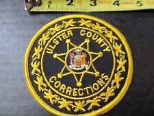 Vintage Ulster County Corrections Patch-Obsolete prison jail patch picture