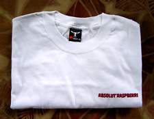 Absolut Raspberri Vintage T-Shirt Brand New Size XL (46-48) Made by Hanes picture