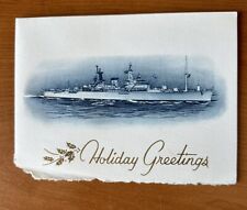 1968 USS Northampton CC-1 Christmas and New Years Card picture