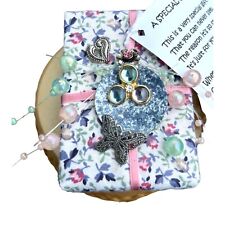 Handcrafted, Embellished, Fabric Wrapped Gift Box picture