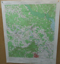 Topographic Map of Campti Quadrangle, Louisiana - 1957 - US Geological Survey picture