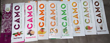 Camo Natural Leaf Herbal Papers Mixed Lot 8/5ct Packs Chamomile&Mate 40pc B picture