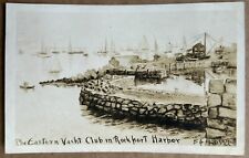 Eastern Yacht Club In Rockport Harbor. Vintage Postcard picture