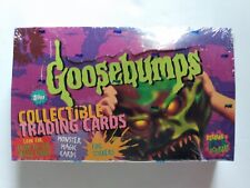 1996 Topps Goosebumps Trading Cards Box - Factory Sealed 36 Packs Brand New picture
