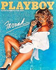 Farrah Fawcett On The of Cover Playboy Magazine Pin-Up Cheesecake 8x10 Photo picture