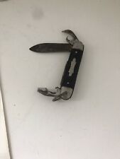 Vintage KAMP KING Multi Camping Tool 1950s Pocket Knife Made in Prov, RI USA picture