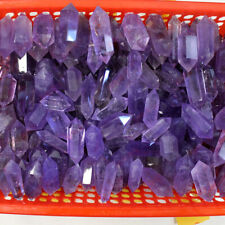 Wholesale Natural Amethyst Crystal Dt Wand Point Healing Pillar 50-60mm picture