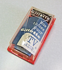 Gillette Cavalcade of Sports TV Special Double Edge Safety Razor Set  D-3 1958 picture