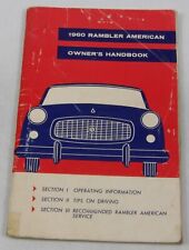 1960 Rambler American Owner's Handbook Manual - American Motors Corporation AMC picture