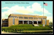 Kokomo National Guard Armory Military Indiana Postcard picture