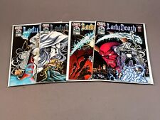 Lot of 4 Chaos Comics... Lady Death : Inferno # 13-16 graded 9.0 or higher picture