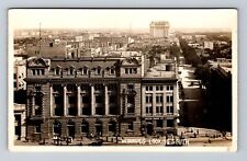 Winnipeg MB-Manitoba Canada RPPC, Bird's-Eye View - Union Bank, Vintage Postcard picture