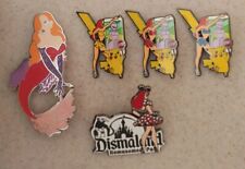 Disney Fantasy Pins - Jessica Rabbit Mermaid Pokemon Pikachu Dismaland LE's picture