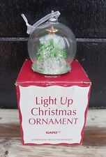 GANZ Light Up Christmas TREE Ornament picture