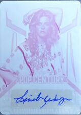 2023 Leaf Metal Pop Century Lindsay Wagner Magenta Printing Plate Auto #1/1 picture