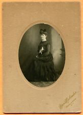 Honeoye Falls NY  Portrait of a Young Woman ID'd, by Van Delinder, circa 1900s picture