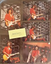 Lot of (5) Press Photos Billy Squier at an outdoor Concert picture
