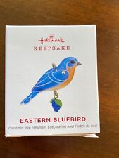 HALLMARK 2018 RED TANAGER BIRD MINIATURE ORNAMENT picture