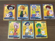 Vintage 1999 Fox Kids Digimon Introductory Series 1 Trading Card Set 7 Cards picture