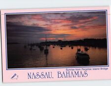 Postcard Sunrise from Paradise Island Bridge Nassau Bahamas picture