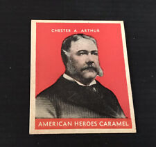 1932 US Caramel Presidents: Chester A. Arthur, Very Clean, No Creases, Centered picture
