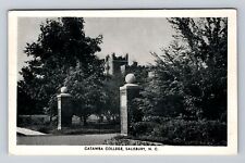 Salisbury NC-North Carolina, Catawba College, Antique Vintage Postcard picture