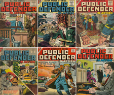 1956 - 1957 Public Defender in Action Comic Book Package - 6 eBooks on CD picture