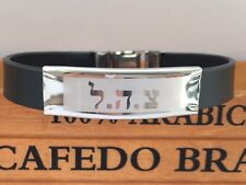 Hebrew IDF Zahal Israeli Army military Silicon Jewish Bracelet  picture