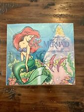Disney The Little Mermaid Collectible Story Cards Pro Set 127 Cards 1991 Sealed picture