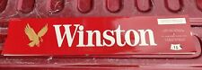Vintage circa 1986 Winston Cigarette Sign with price wheel NOS picture