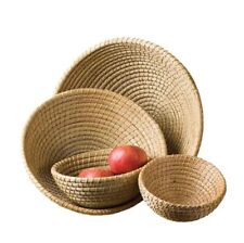 4 Nesting Baskets - Handcrafted in Bangladesh FAIR TRADE picture