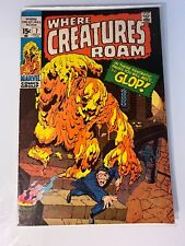 Vintage Marvel Comics Book Where Creatures Roam The Glop July 1971 picture