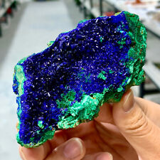 233G  BEST NATURAL Azurite/Malachite crystalminerals specimens RD picture