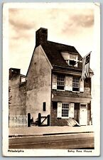 RPPC Vintage Postcard - Philadelphia, PA - Betsy Ross House - Real Photo picture