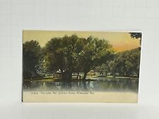 Postcard The Lake National Soldiers Home Milwaukee WI A65 picture