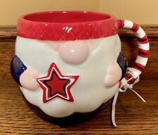 Lang By Design PATRIOTIC GNOME 16oz Mug: Red White Blue • July 4th •Memorial Day picture