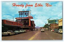 c1960 Old West Modern Splendor Silver State Stampede Rodeo Elko Nevada Postcard picture