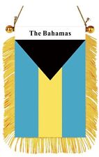 The Bahamas Rearview Mirror flag picture