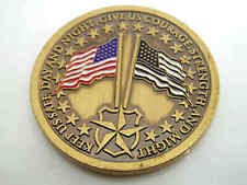 KEEP US SAFE DAY AND NIGHT GIVE US COURAGE STRENGTH AND MIGHT CHALLENGE COIN picture