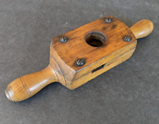 Antique Wood Dowel Threader 1 1/4