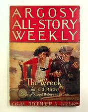 Argosy Part 3: Argosy All-Story Weekly Dec 3 1921 Vol. 138 #6 VG- 3.5 picture