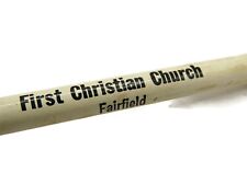 First Christian Church Fairfield Adverting Pencil Vintage picture