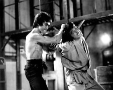 Enter The Dragon 1973 Bruce Lee in fight scene with Jackie Chan 8x10 inch photo picture