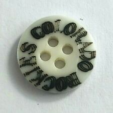 Vintage Rockies Colorado Button Coors Porcelain Pin Rare Collectible Memorabilia picture