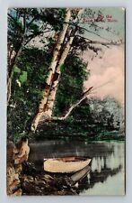 ME-Maine, On The Saco River, Scenic Lake View, Vintage Postcard picture