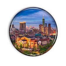 Taipei Taiwan Magnet Strong and Flexible Taipei Taiwan Refrigerator Magnet 1.1 picture