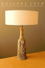 GORGEOUS MCM VINEYARD TABLE LAMP 50'S 60'S VTG FRUIT GRAPES ATOMIC WINE ORIG picture