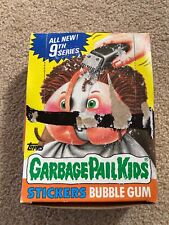 1987 GARBAGE PAIL KIDS 9TH SERIES BOX OF 48 UNOPENED PACKS picture