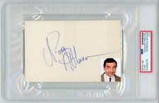 Rowan Atkinson (Mr. Bean) ~ Signed Autographed Album Page ~ PSA DNA Encased picture